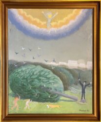 Franciszek (Słońcesław) FRĄCZEK (1908 – 2006), Cywilizacja w raju (1992)