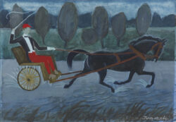 Franciszek (Słońcesław) FRĄCZEK (1908 – 2006), Diabeł na dwukółce