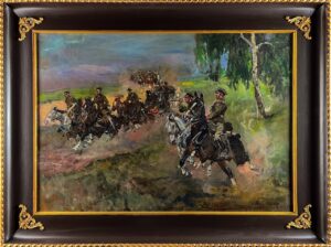 Jerzy Kossak, Przejazd Artylerii