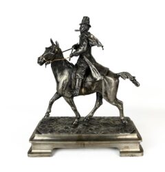 Pracownia Karola Czaplickiego (1848-1932), Krakus na koniu, około 1910 r.