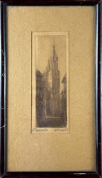 Władysław ZAKRZEWSKI (1903-1944), Ulica Floriańska w Krakowie